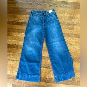 Jcrew Denim Trousers 27P in Wesly Wash. New w/ tags